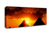 Egyptian Pyramid Sunset Canvas Wall Art - Zestio