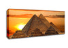 Egyptian Pyramids Cairo Egypt Africa Canvas Wall Art - Zestio
