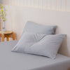 Ella Cotton - Dove Grey Pillowcases Pair - Zestio