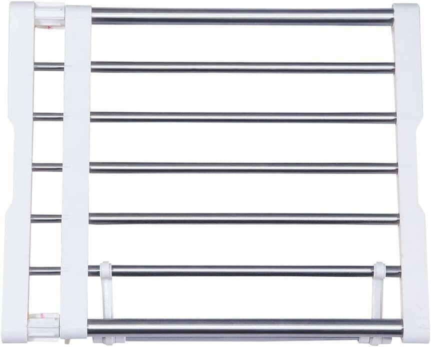 Extendable Closet Shelf Rod, 45-70cm, Clothes Hanger Organizer Metal