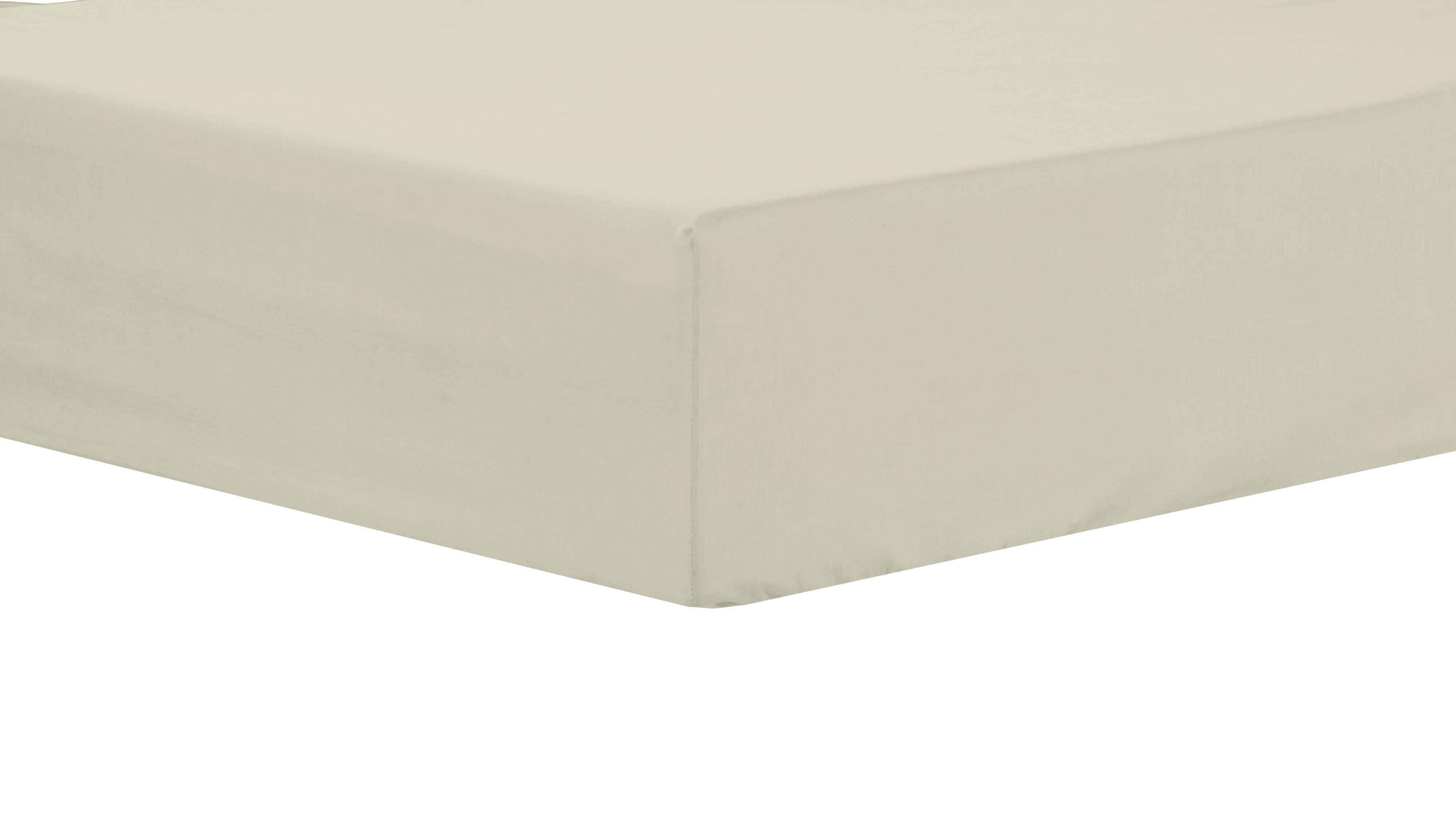 OLIVIA ROCCO Extra Deep Pocket Fitted Sheet Indus Valley Cotton Linen Blend OEKO TEX Certified for Thick Mattresses in Multiple Colours