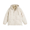 Winter Fake Two-piece Cotton-padded Coat For Men And Women Loose Cotton Jacket