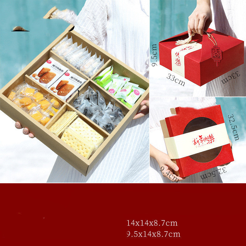 New Year's Day Dried Fruit Nut Gift Box