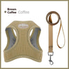 Fashion Waffle Cat Pulling Rope Chest Strap