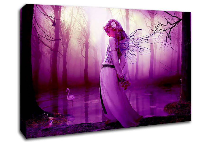 Fairy Lake Canvas Wall Art - Zestio