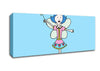 Fairy Princess Baby Blue Canvas Wall Art - Zestio