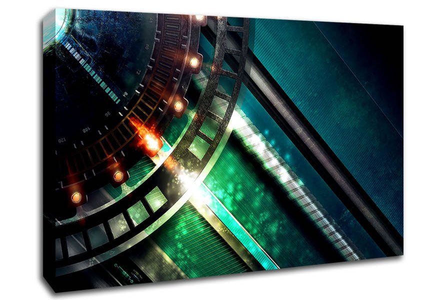Fast Burn Canvas Wall Art - Zestio