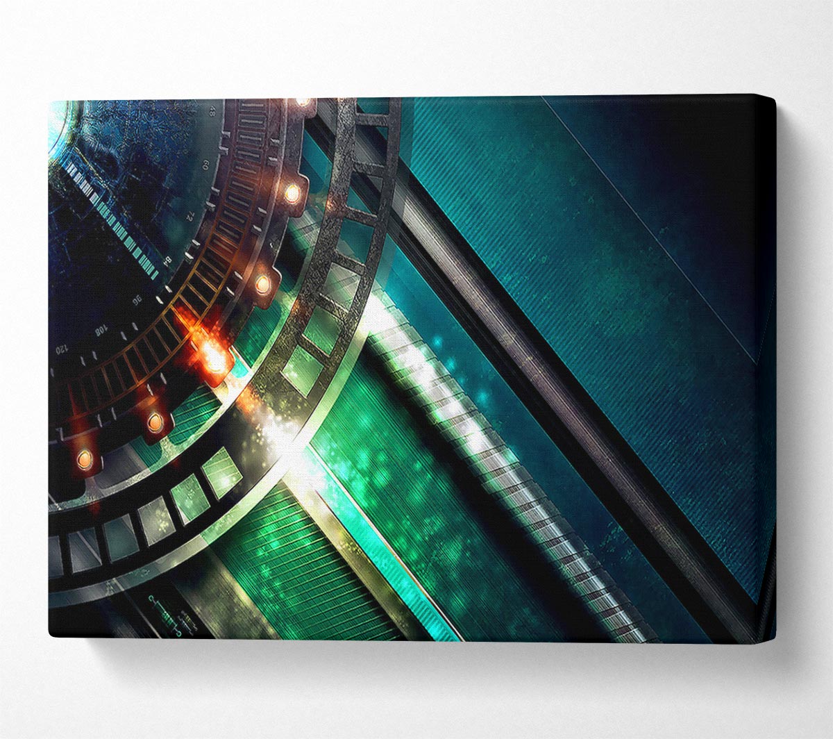Fast Burn Canvas Wall Art - Zestio