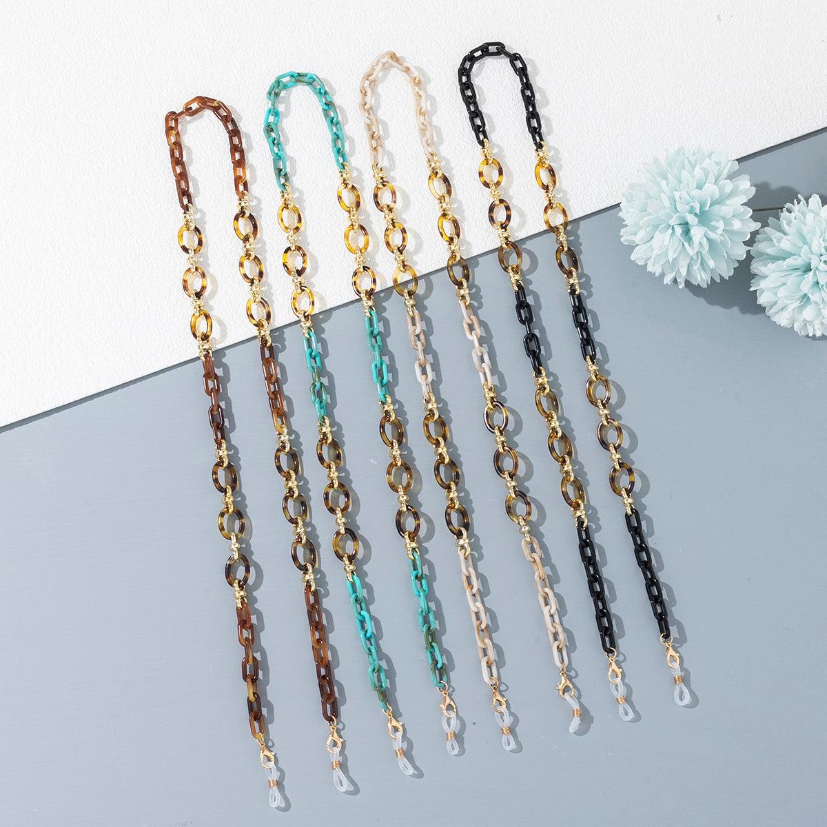 Ethnic Style, Simple And Individual Acrylic Eyeglass Chain, Neckband, Eyeglass Rope