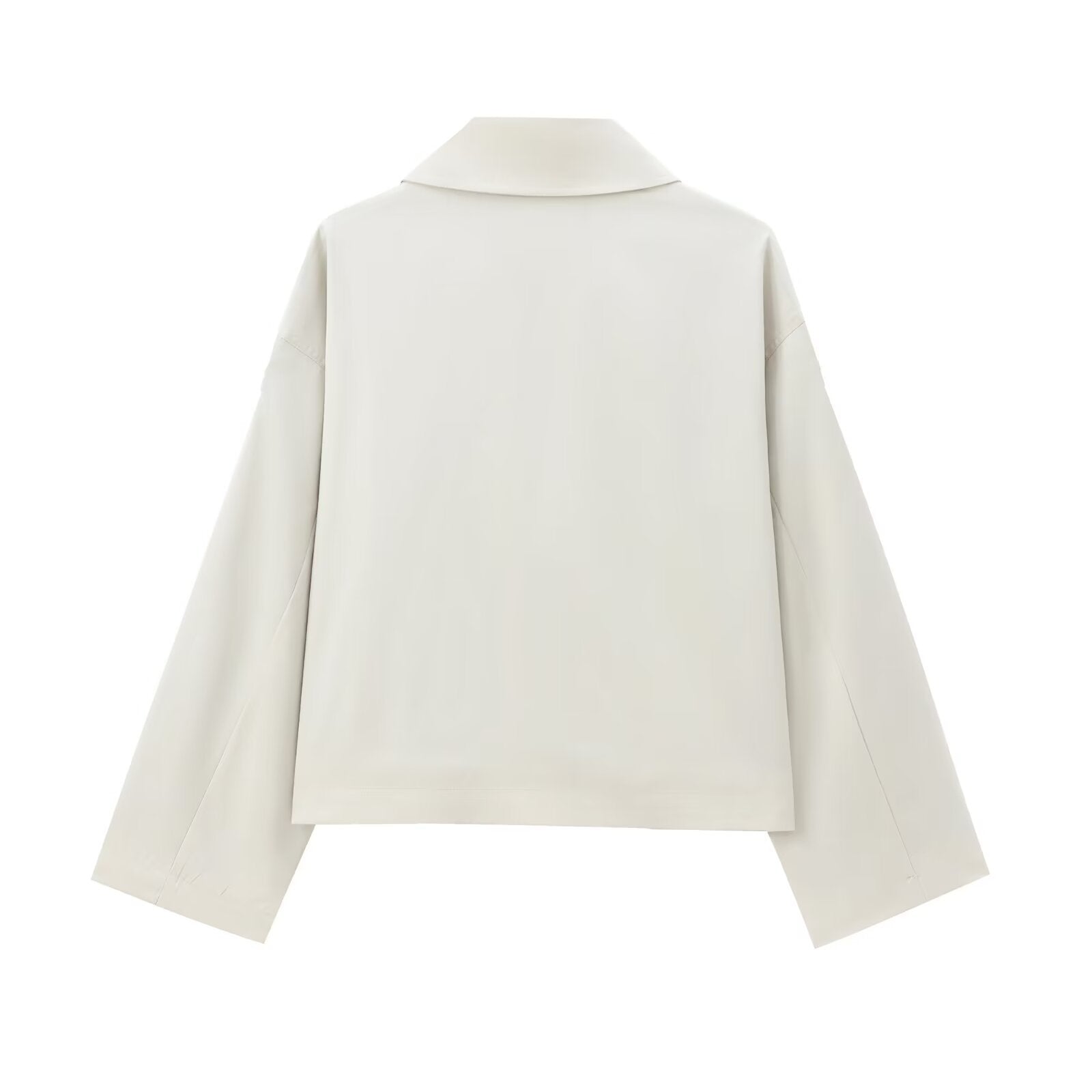 Women's British Style Short Lapel Trench Coat