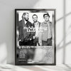 The Shouting Matches "Grownass Man" Album Cover Poster - with Complete Tracklist