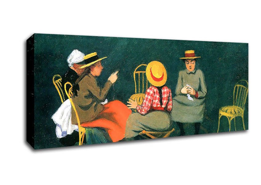 Felix Vallotton The Women Canvas Wall Art - Zestio