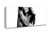 Female Beauty B n W Canvas Wall Art - Zestio