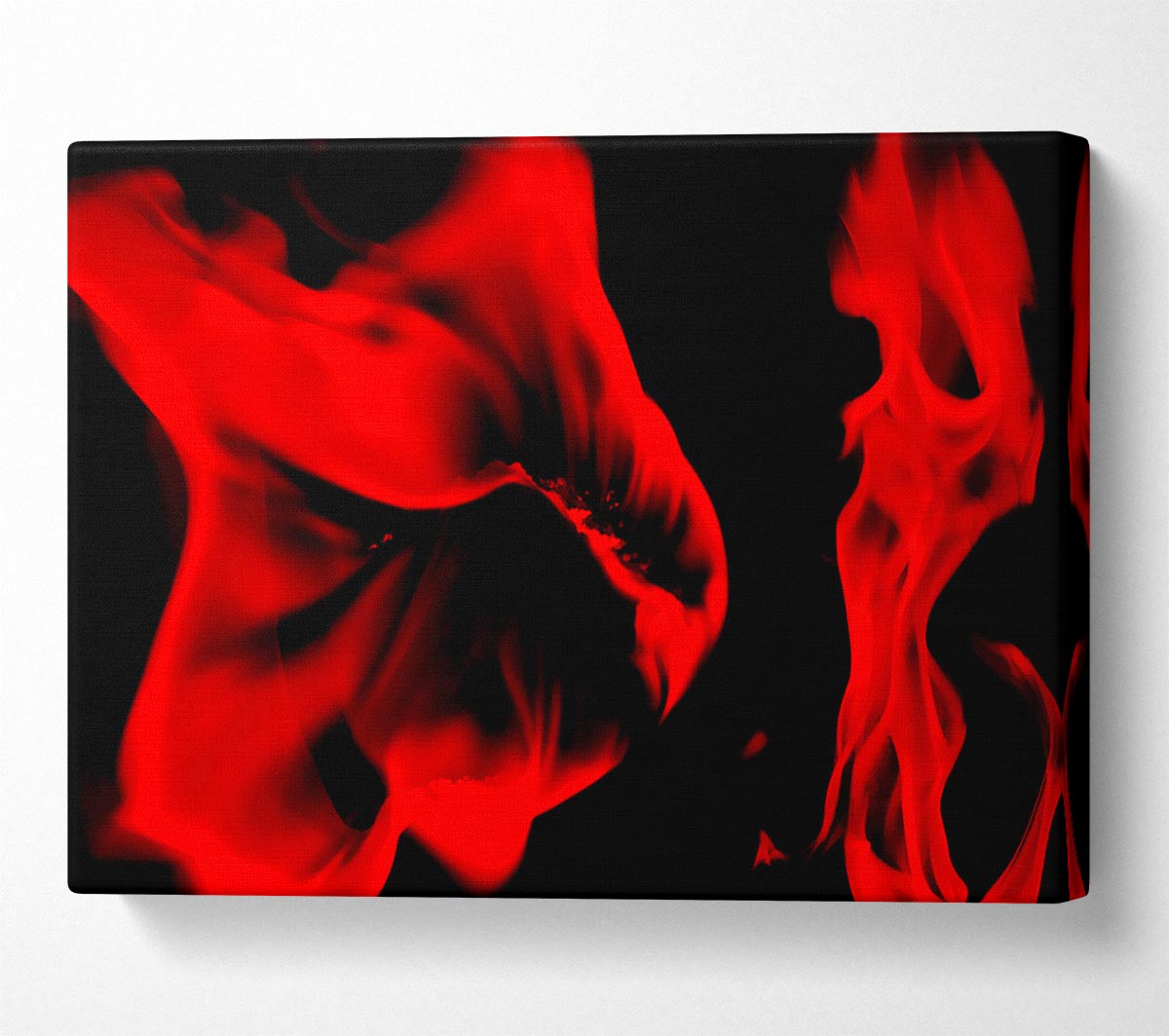 Fire Flames Canvas Wall Art - Zestio