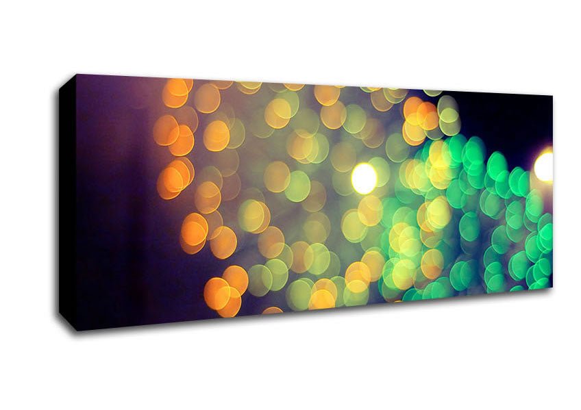 Fireworks Of Light Canvas Wall Art - Zestio
