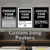 Custom Song Poster
