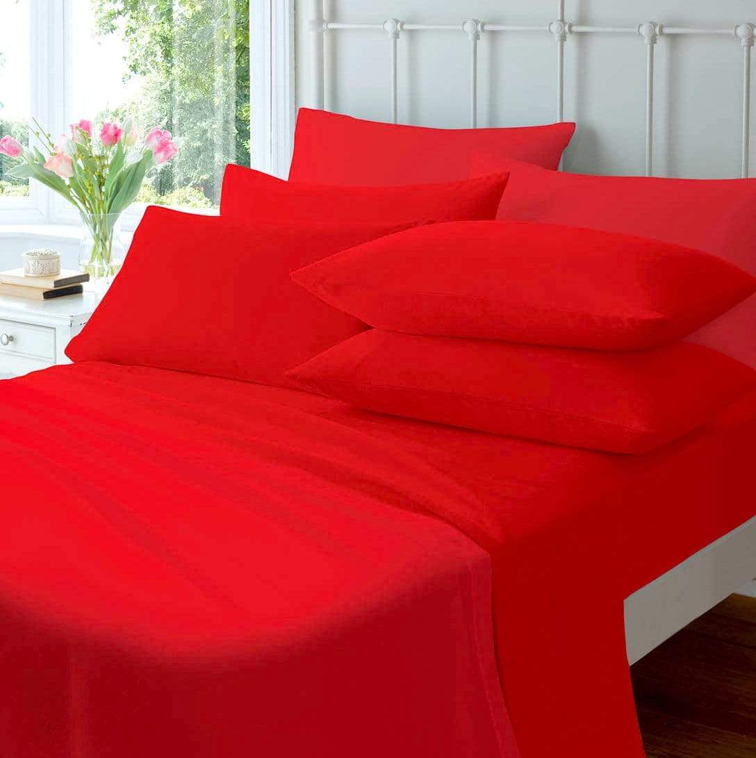 OLIVIA ROCCO Flannelette Flat Sheet 100 Percent Cotton Brushed Super Soft OEKO TEX Certified Premium Bedding In Various Sizes And Colours