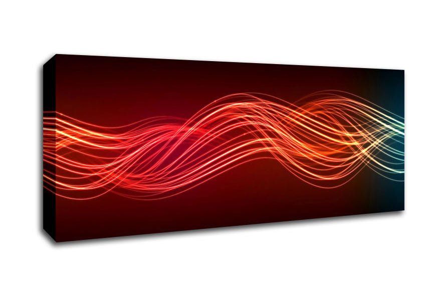 Flow Of Energy Canvas Wall Art - Zestio