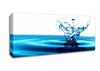 Flow Of The Splash Canvas Wall Art - Zestio