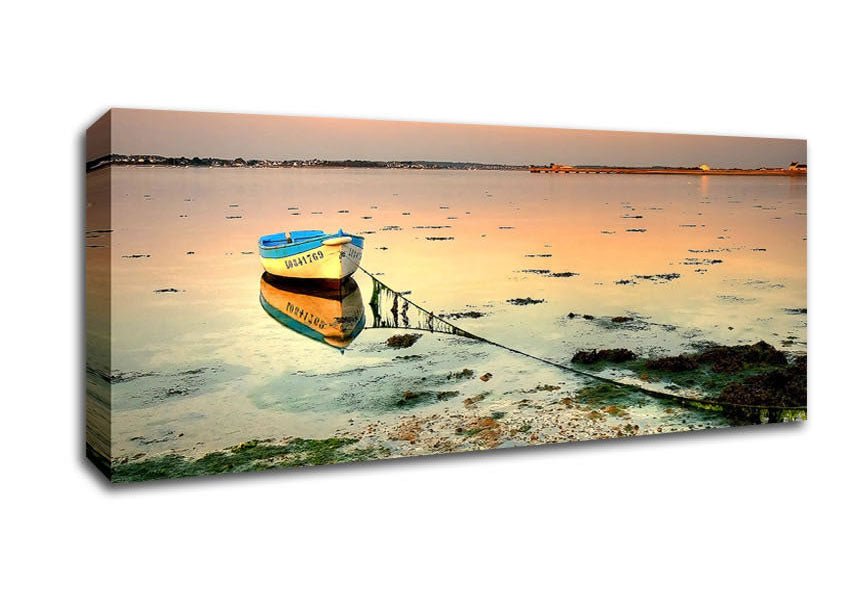 Forgotten Boat Canvas Wall Art - Zestio