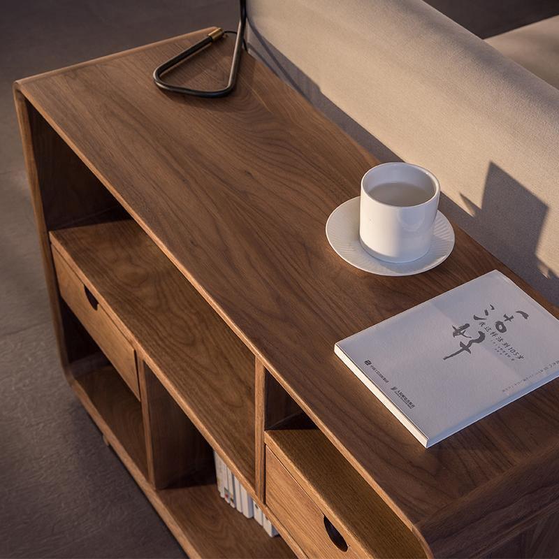 Franco Side Table, Side Storage, Oak