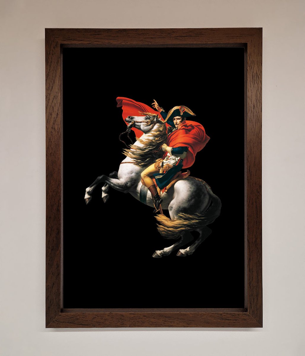 French king Ride Framed Poster - Zestio