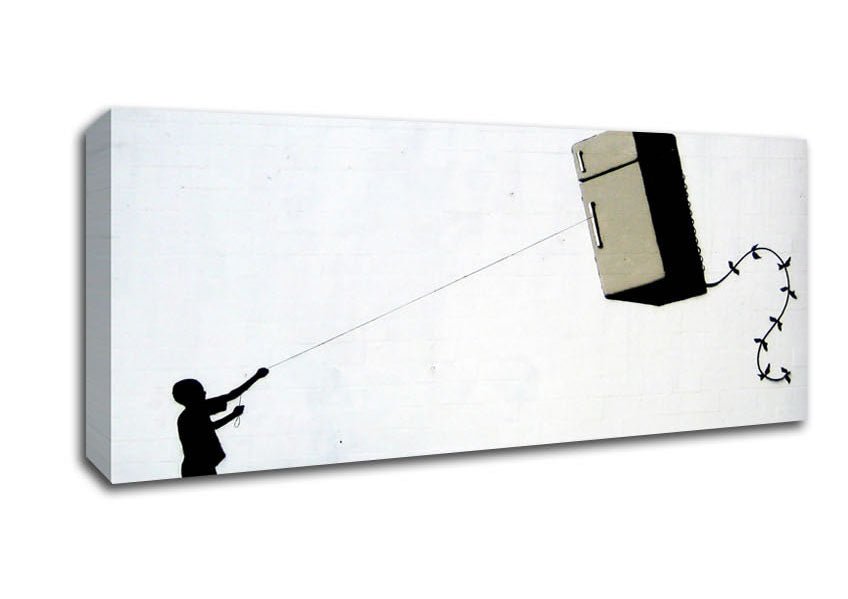 Fridge Kite Canvas Wall Art - Zestio