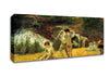 Gauguin Bathing In The Mill Of Bois D Amour Canvas Wall Art - Zestio