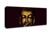 Gently Smiling Buddha Canvas Wall Art - Zestio
