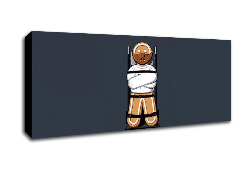 Gingerbread Hannibal Canvas Wall Art - Zestio