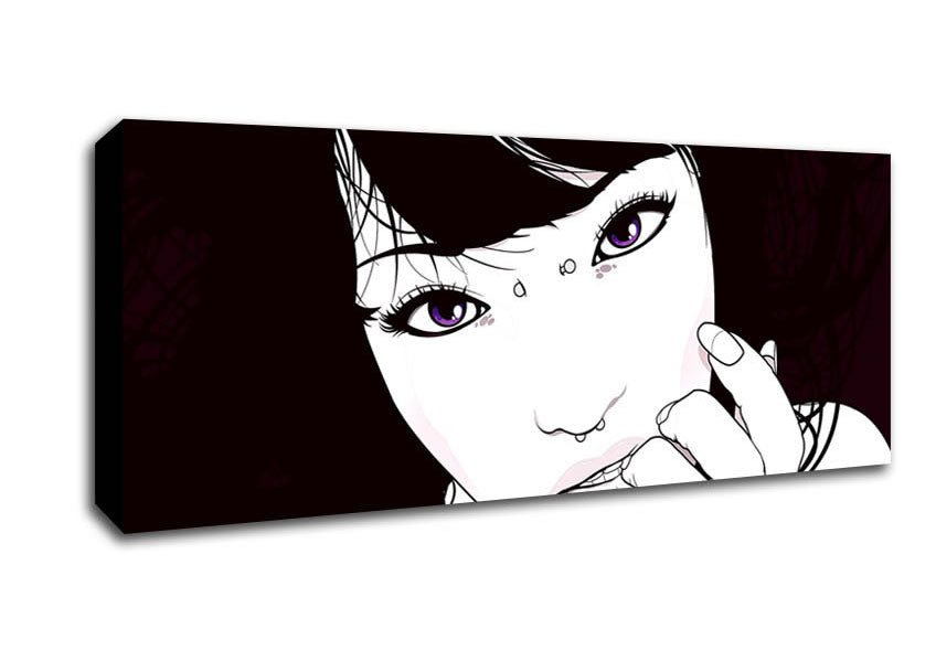 Girl Portrait Canvas Wall Art - Zestio