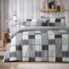 OLIVIA ROCCO Glencoe Check Duvet Cover Set Reversible Polycotton With Pillowcases Available in Single Double King Sizes In Stock