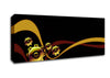 Gold Cogs Of Time Canvas Wall Art - Zestio