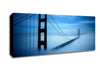 Golden Gate Bridge Fog Canvas Wall Art - Zestio
