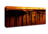 Golden Lake Horizon Canvas Wall Art - Zestio