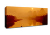 Golden Paradise Lake Canvas Wall Art - Zestio