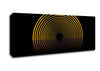 Golden Rainbow Canvas Wall Art - Zestio