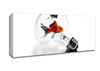 Goldfish Light Bulb Canvas Wall Art - Zestio