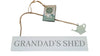 The Potting Shed Hanging Garden Signs 26cm Garden Shed Gift grandads  shed