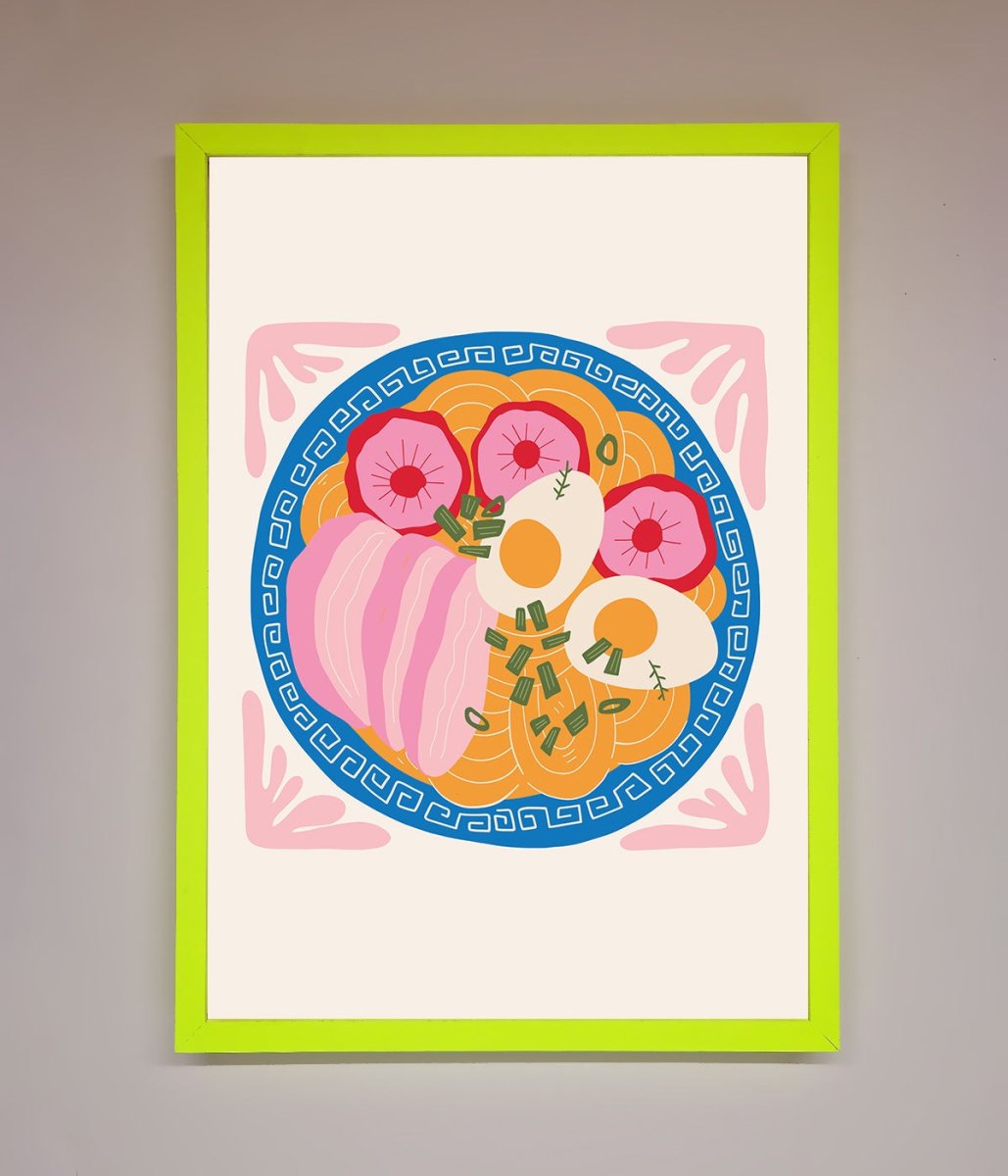 Greek Breakfast Framed Poster - Zestio