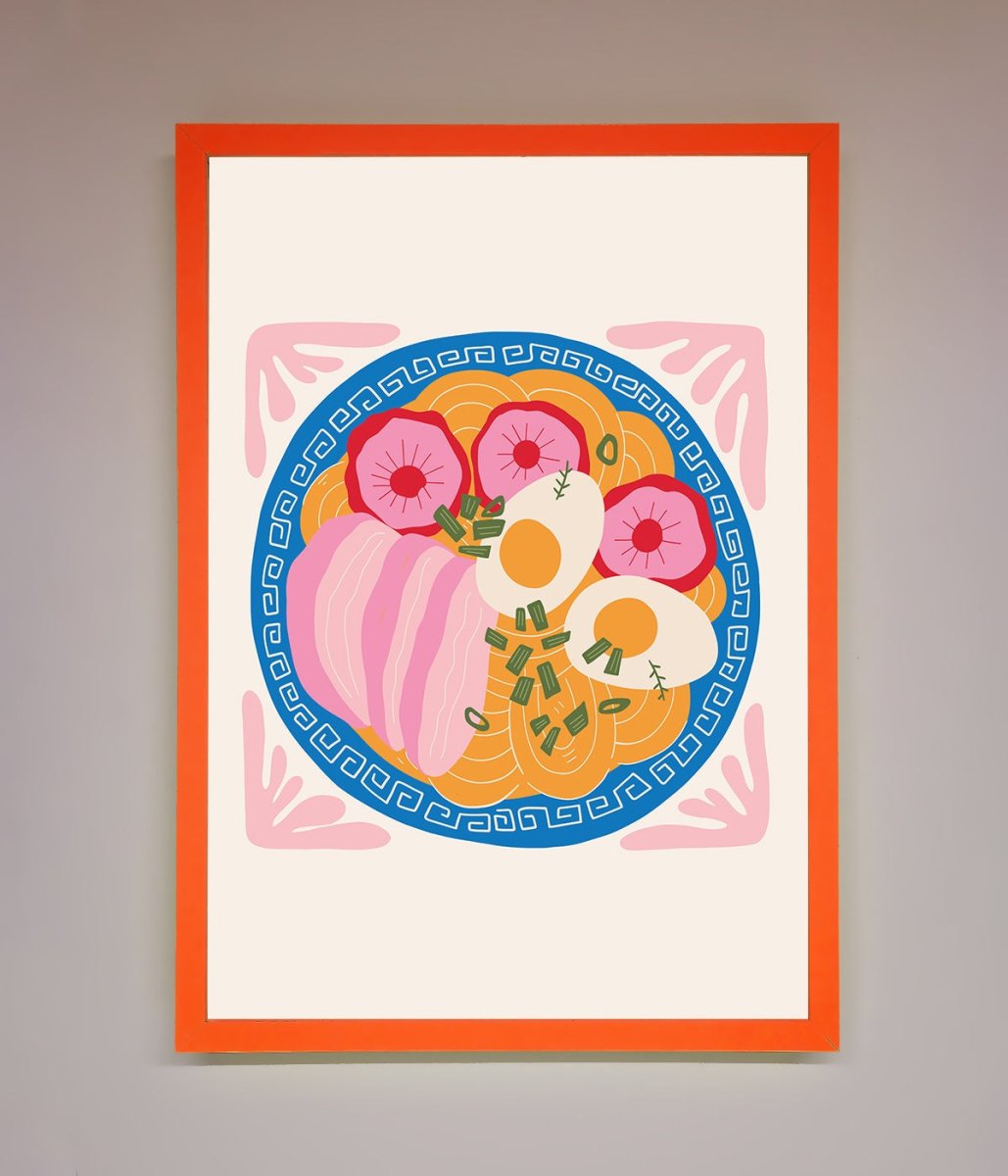 Greek Breakfast Framed Poster - Zestio