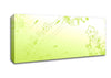 Green Flowers Canvas Wall Art - Zestio