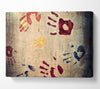 Handprints Canvas Wall Art - Zestio