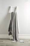 OLIVIA ROCCO Handwoven Large Check Pure Indian Cotton Throw Blanket With Tassels Eco Friendly Home Decor Multiple Sizes Available