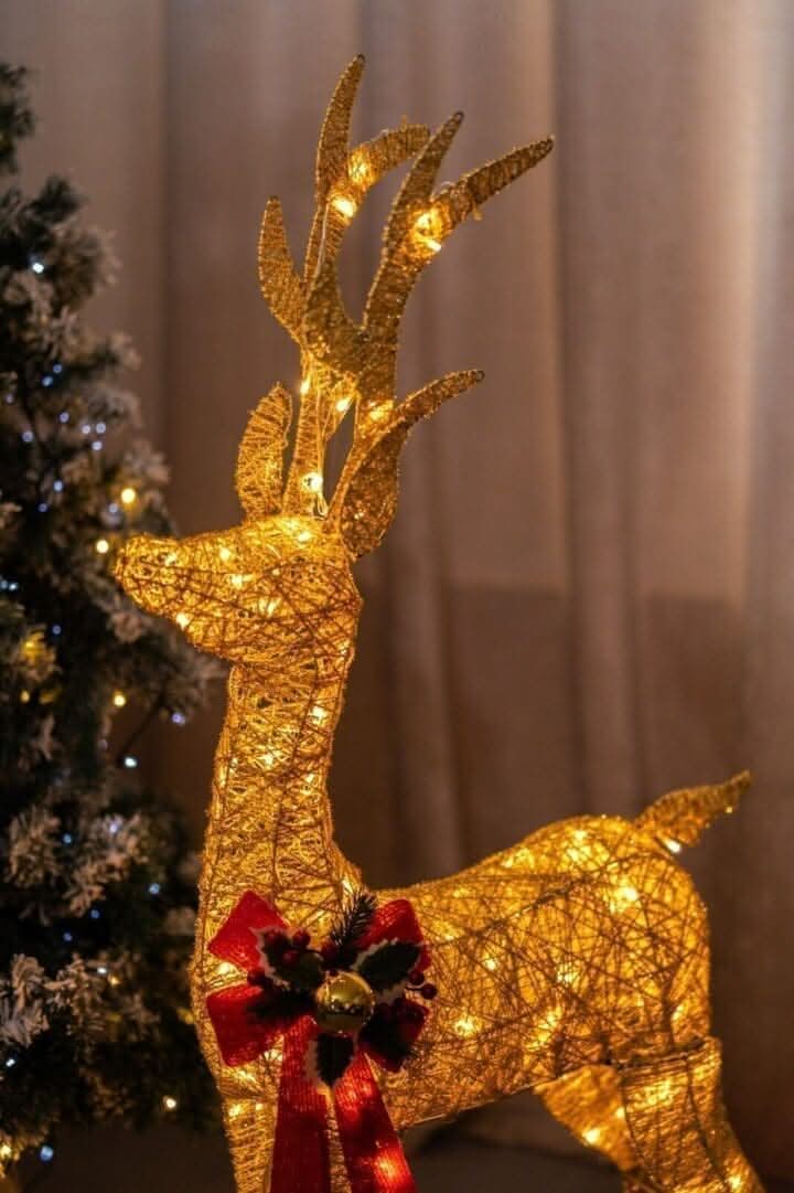 Large Light Up Reindeer