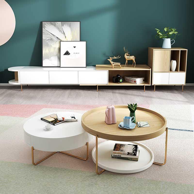 Harper TV Stand, Oak