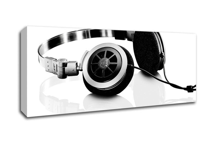 Headphones Canvas Wall Art - Zestio