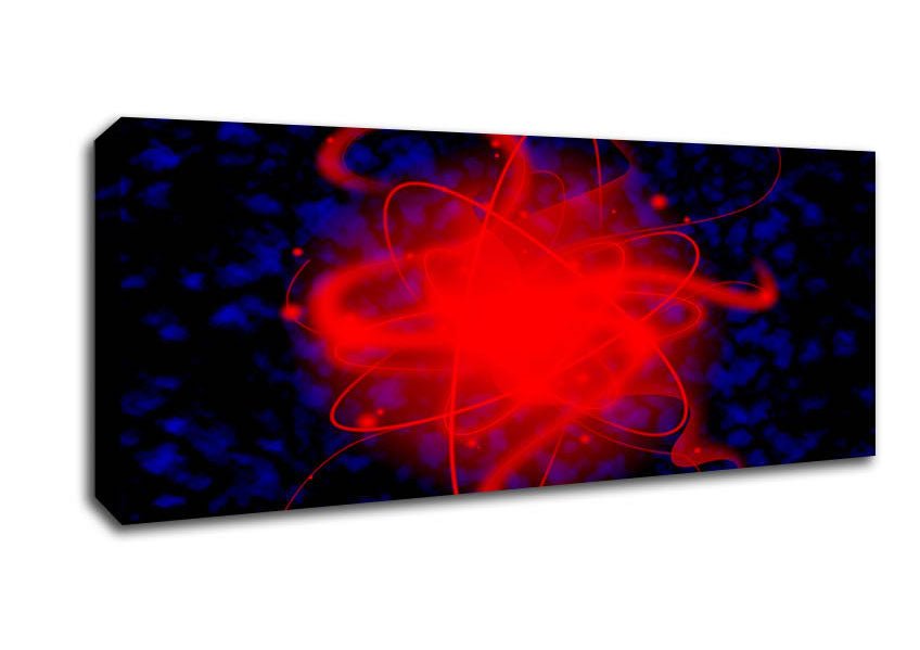 Heart Of The Matter Red Canvas Wall Art - Zestio