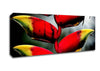 Heliconia Pendula Inflorescence Canvas Wall Art - Zestio