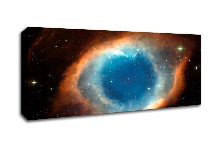 Helix Nebula Eye Of God Canvas Wall Art - Zestio